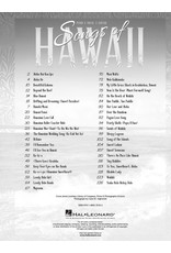 Hal Leonard Songs of Hawaii PVG
