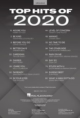 Hal Leonard Top Hits of 2020 for Ukulele - 18 of the Hottest Songs
