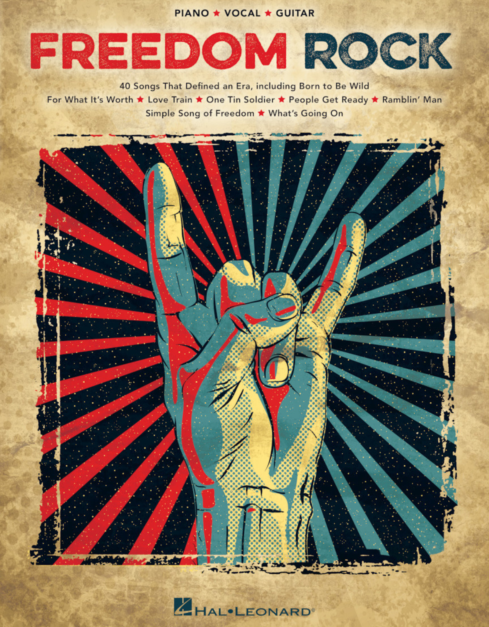 Hal Leonard Freedom Rock - 40 Songs that Defined an Era PVG