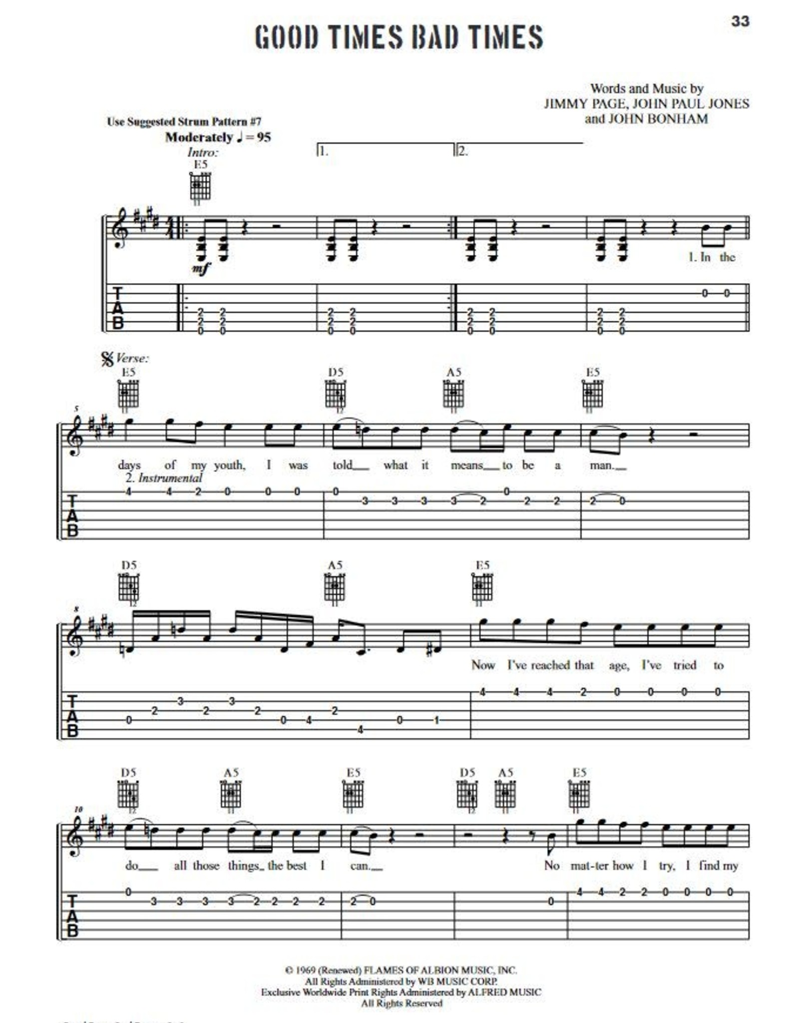 Alfred Guitars for Vets Official Songbook - Easy Guitar Tab