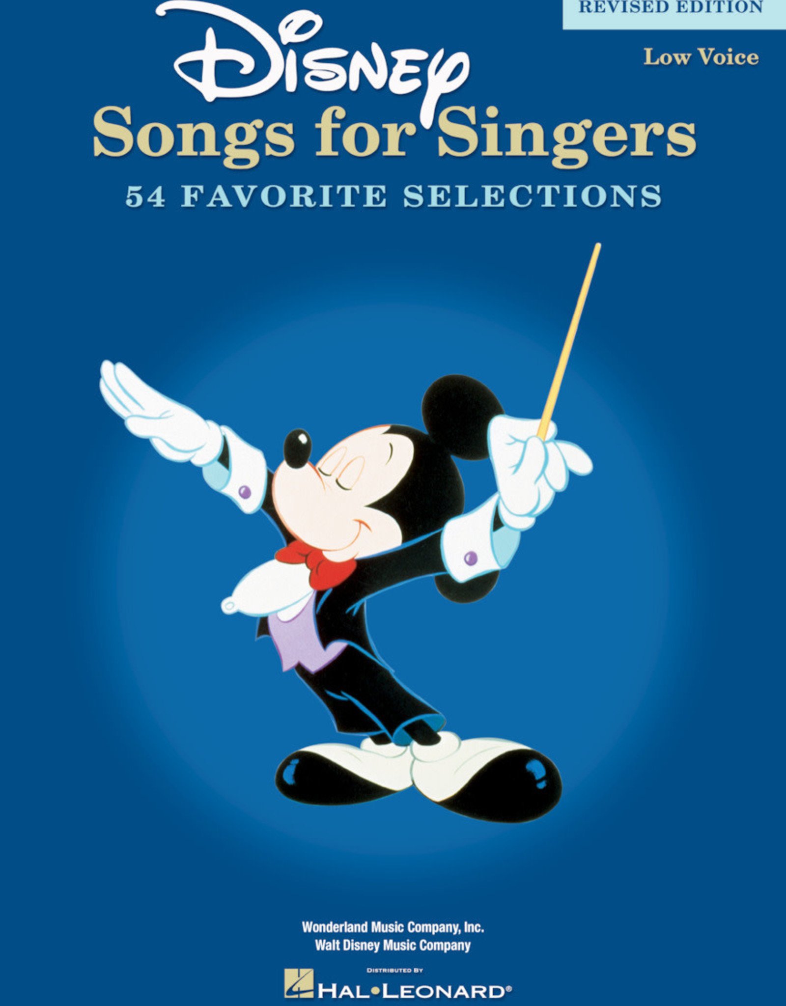 Disney Songs for Singers Low Voice - Bountiful Music