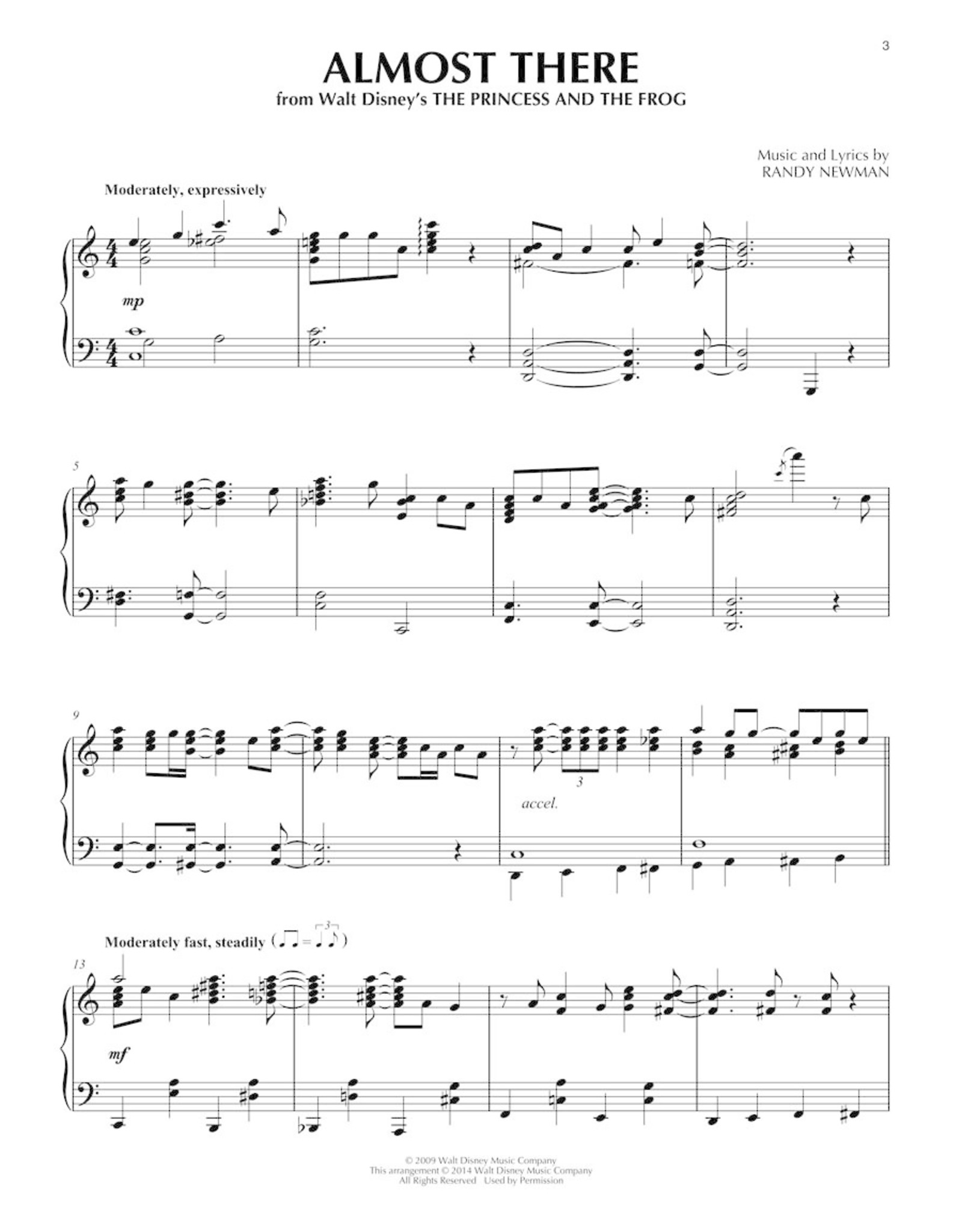 Hal Leonard Disney Hits for Piano Solo