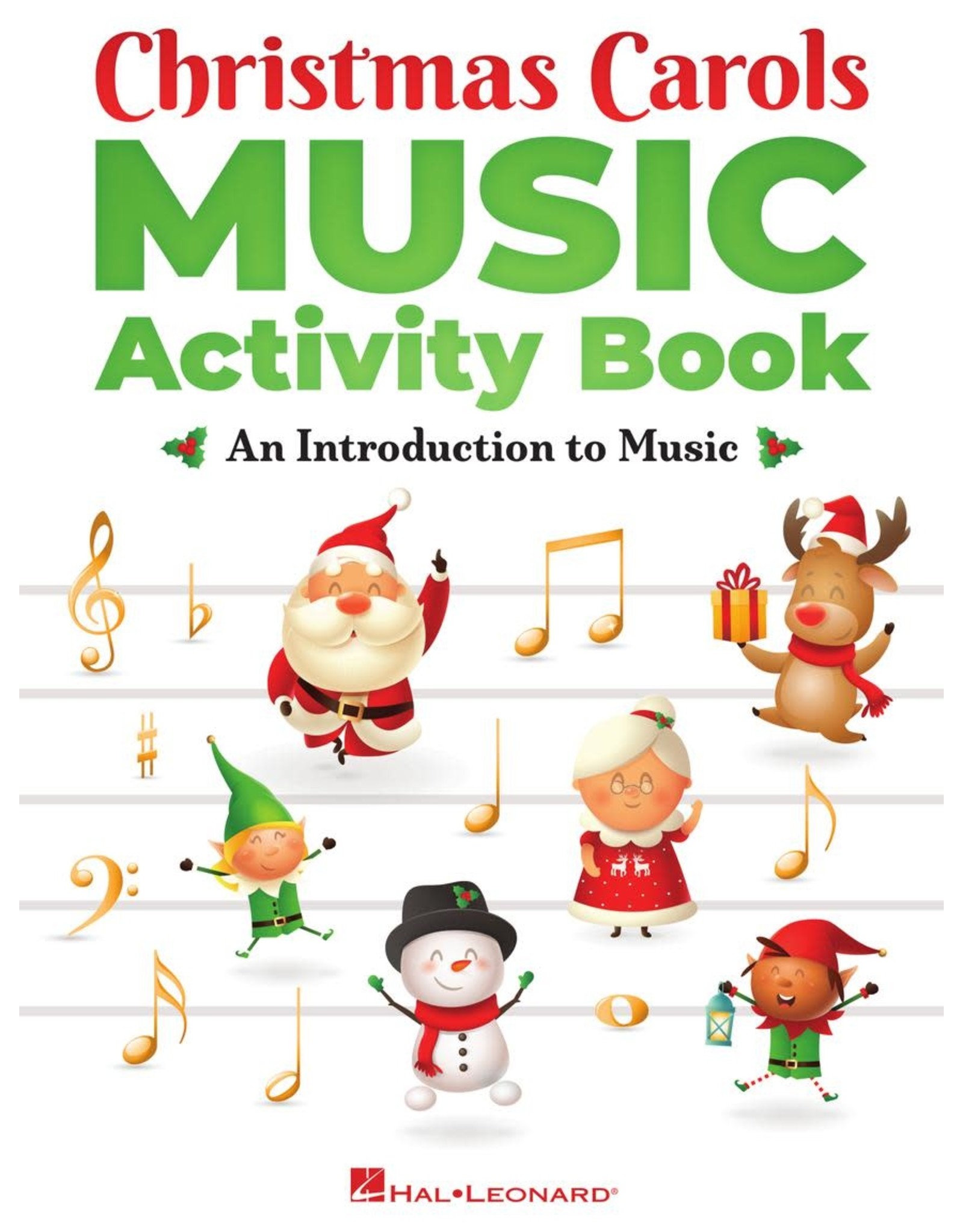 Christmas Carols Music Activity Book Bountiful Music