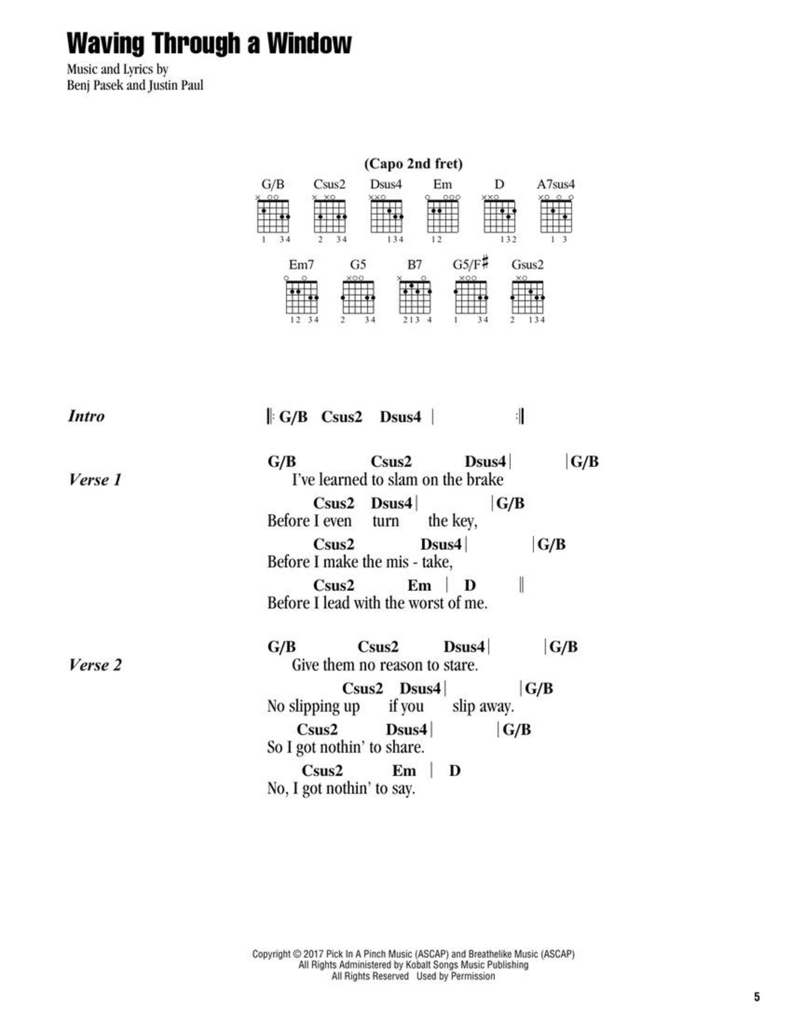 Hal Leonard Dear Evan Hansen - Strum & Sing Guitar