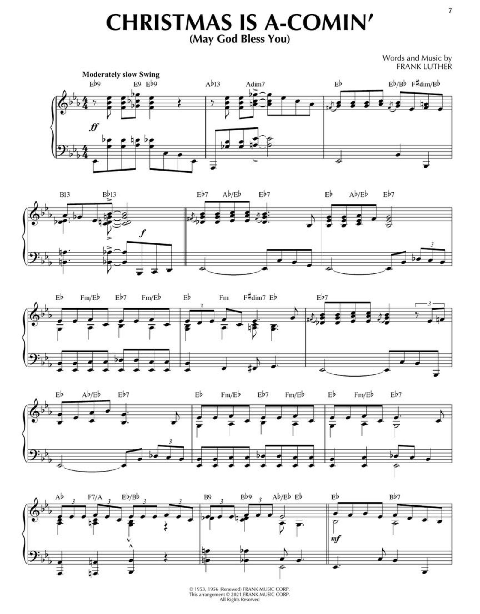 Hal Leonard Christmas Classics - Jazz Piano Solos