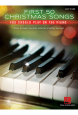 Hal Leonard First 50 Christmas Songs You Should play on the Piano - Easy Piano