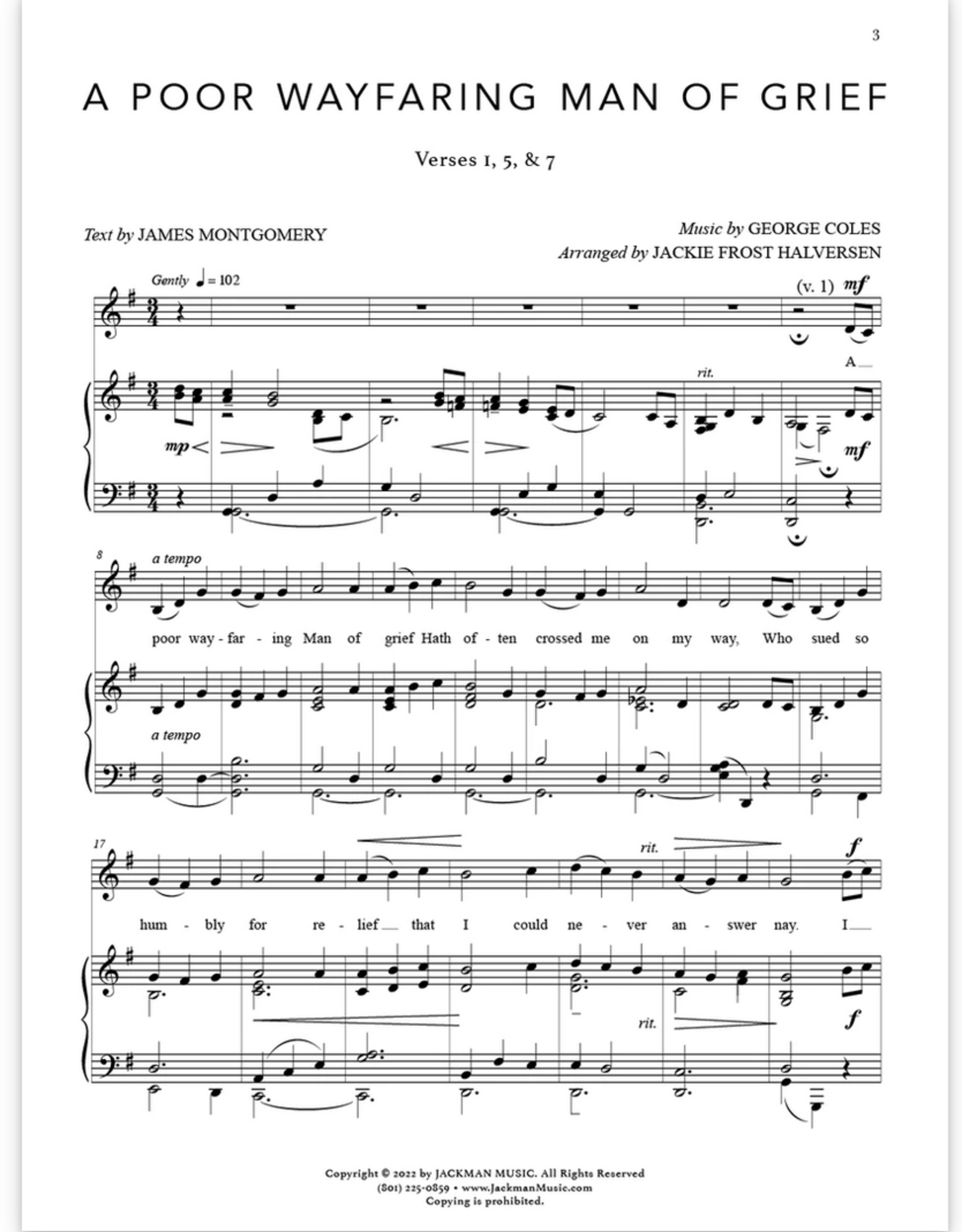 Jackman Music That All May Be Edified - Unison Hymn Arrangements by Jackie Frost Halversen