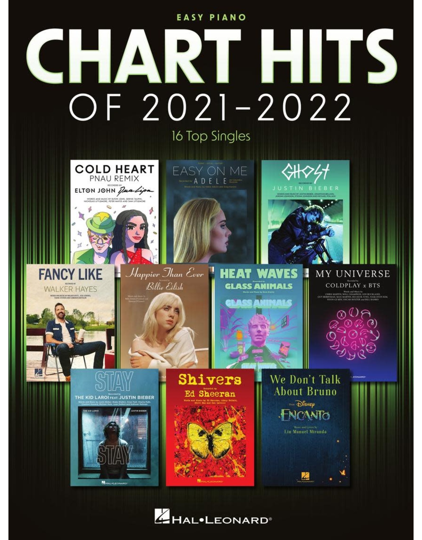Hal Leonard Chart Hits of 2021-2022 - Easy Piano
