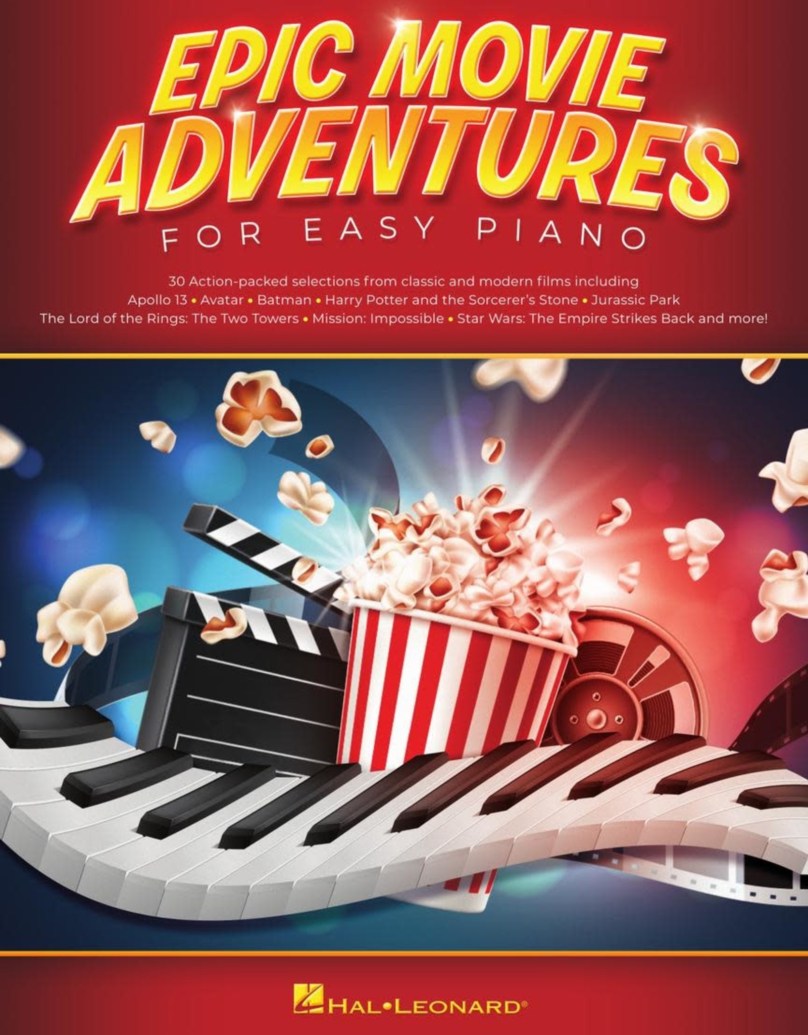 Hal Leonard Epic Movie Adventures for Easy Piano