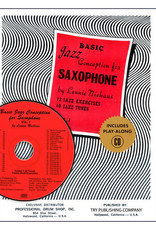 Professional Drum Shop Basic Jazz Conception for Saxophone by Lennie Niehaus - Volume 1 with CD