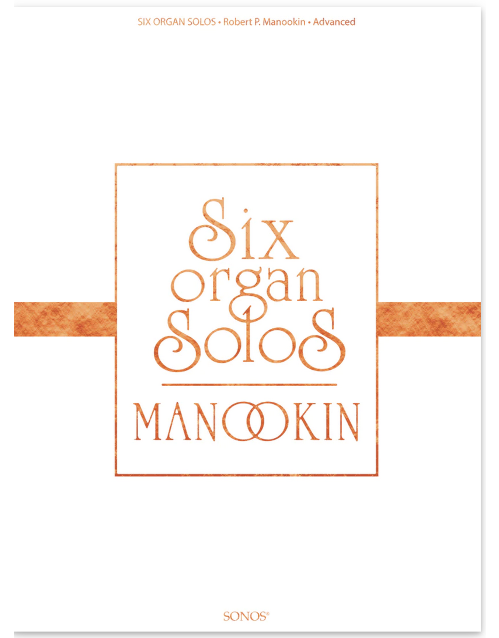 Jackman Music Six Organ Solos arr. Robert Manookin