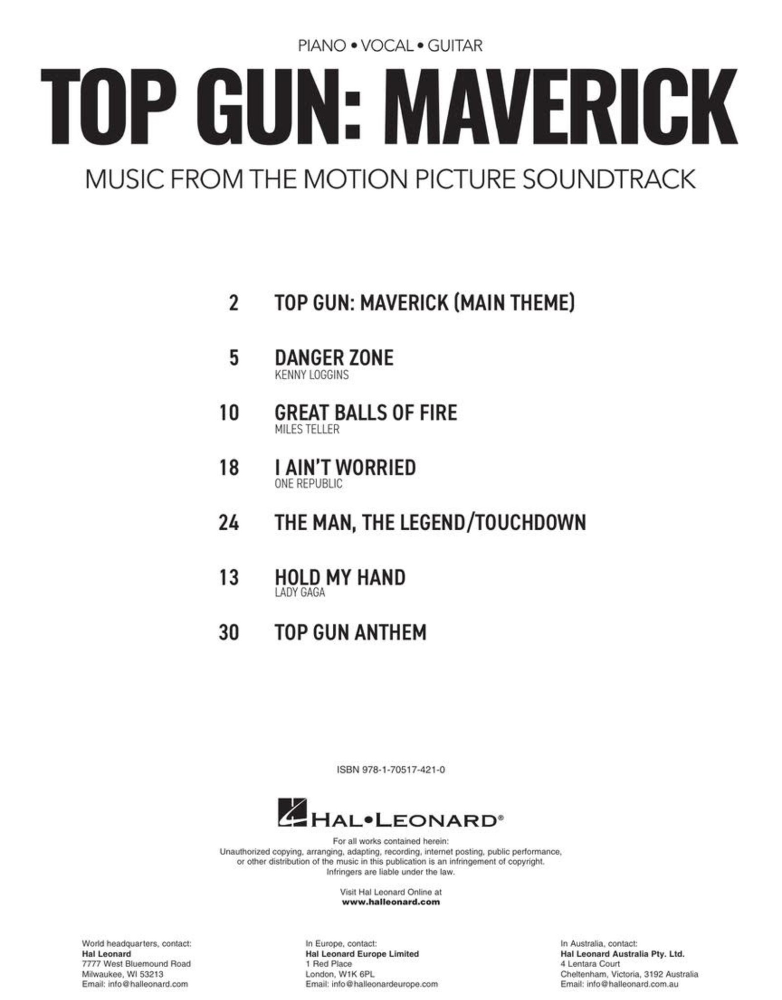 Every Song In Top Gun: Maverick