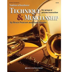 Kjos Tradition of Excellence: Technique and Musicianship - Tenor Saxophone