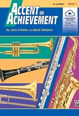 Alfred Accent on Achievement, Book 1 with Online Media - Clarinet