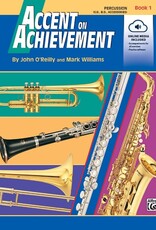 Alfred Accent on Achievement, Book 1 with Online Media - Percussion