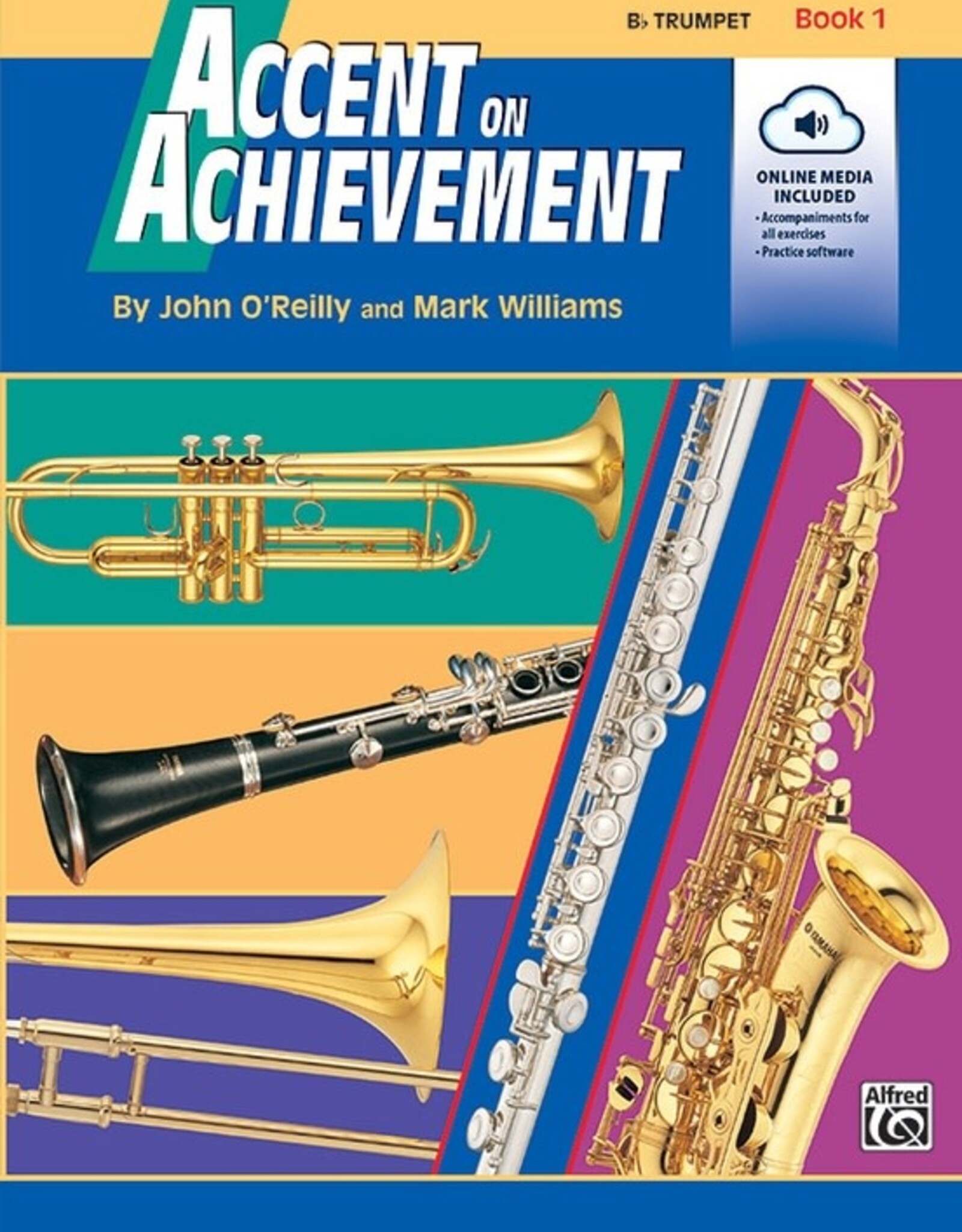 Alfred Accent on Achievement, Book 1 with Online Media - Trumpet