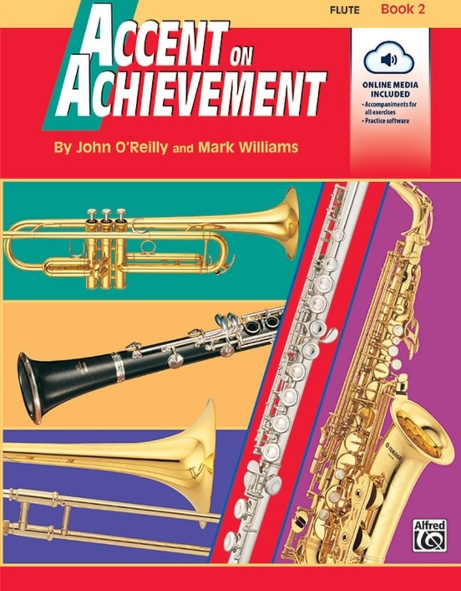Alfred Accent on Achievement, Book 2 with Online Media - Flute