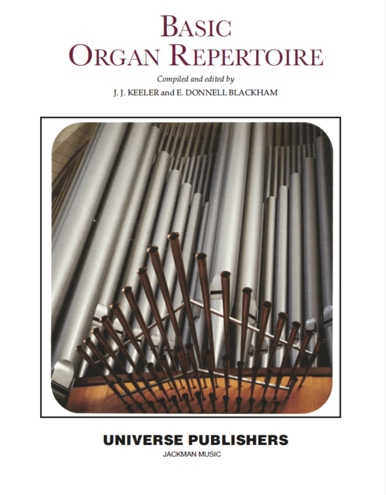 Jackman Music Basic Organ Repertoire by Keeler and Blackham
