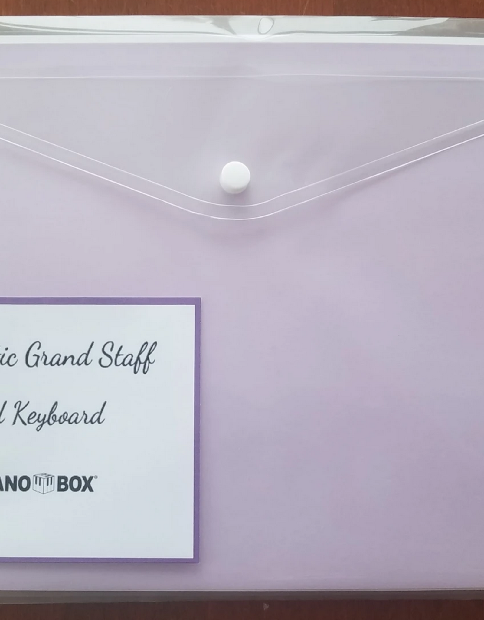 Piano Box Magnetic Grand Staff and Keyboard by Piano Box