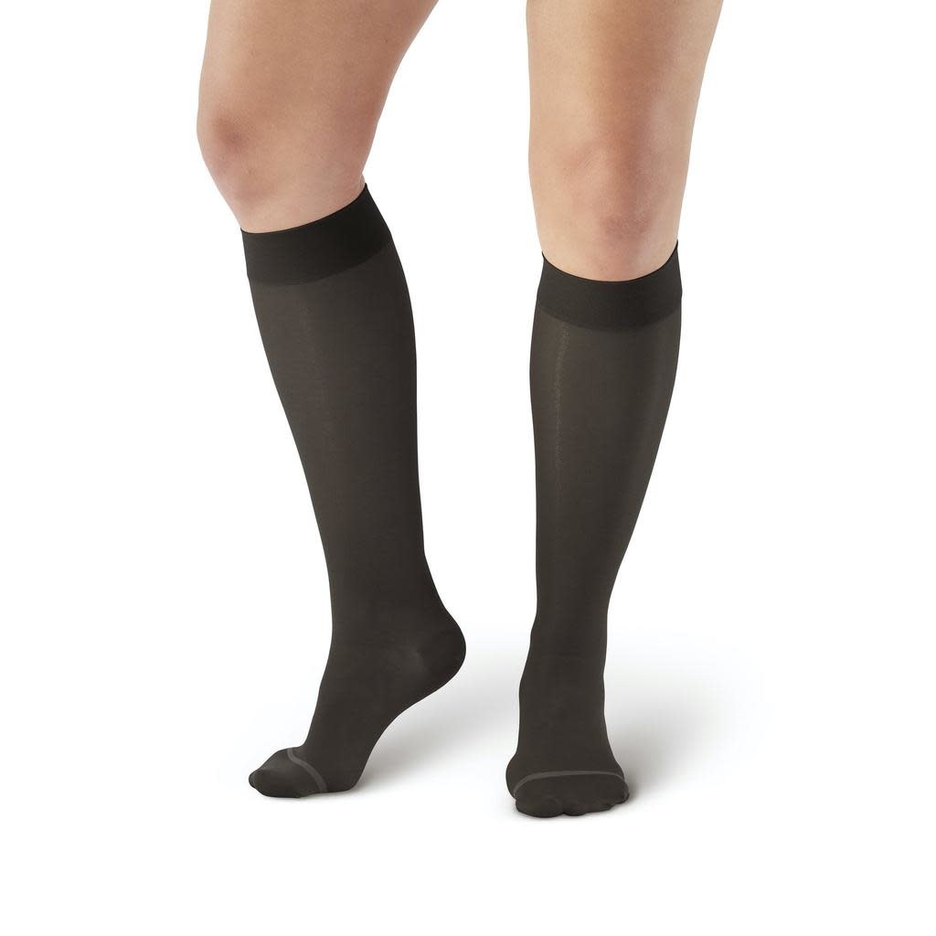 Ames Walker Ames Walker Sheer Hosiery Style 16 Knee High 15-20 mmHG