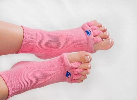 Pink Foot Alignment Socks