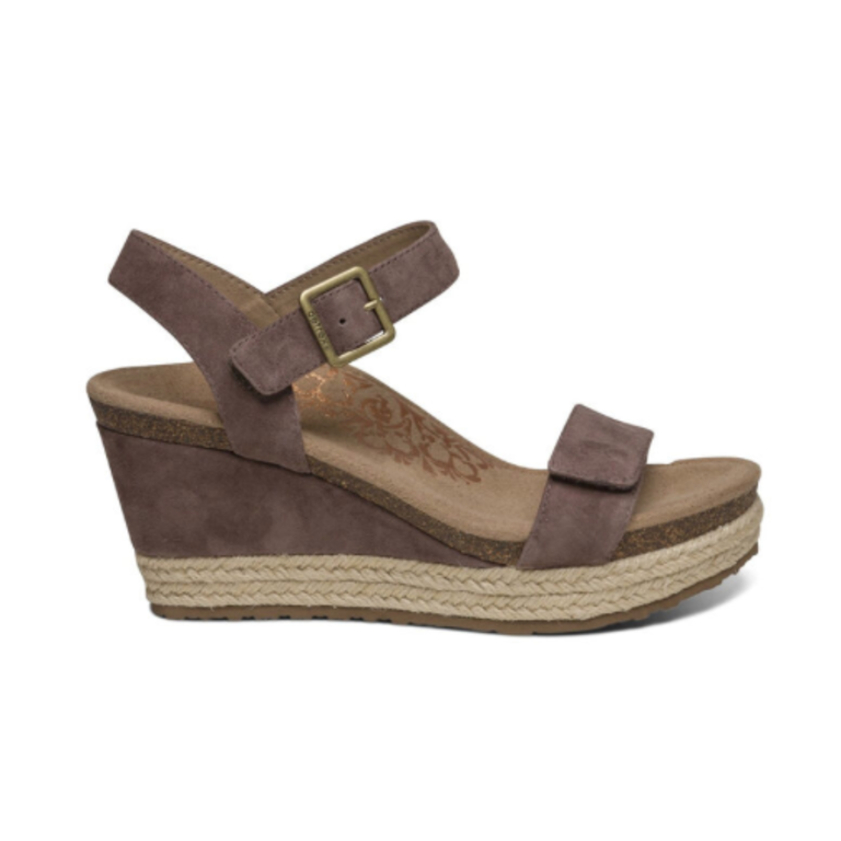 Aetrex Sydney Espadrille Quarter Strap
