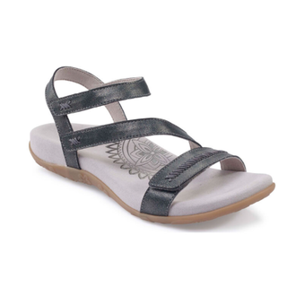 Aetrex Gabby Adjustable Quarter Strap Sandal