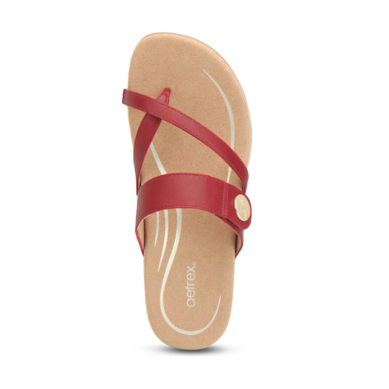 Aetrex Izzy Adjustable Slide Sandal