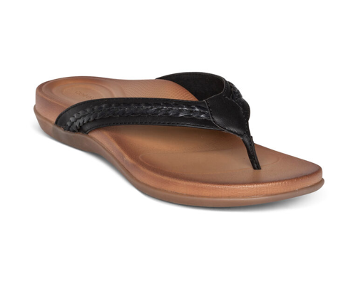 Aetrex Emmy Braided Thong