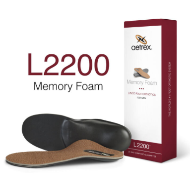 Aetrex Lynco Memory Foam Copper Cupped/Neutral L2200