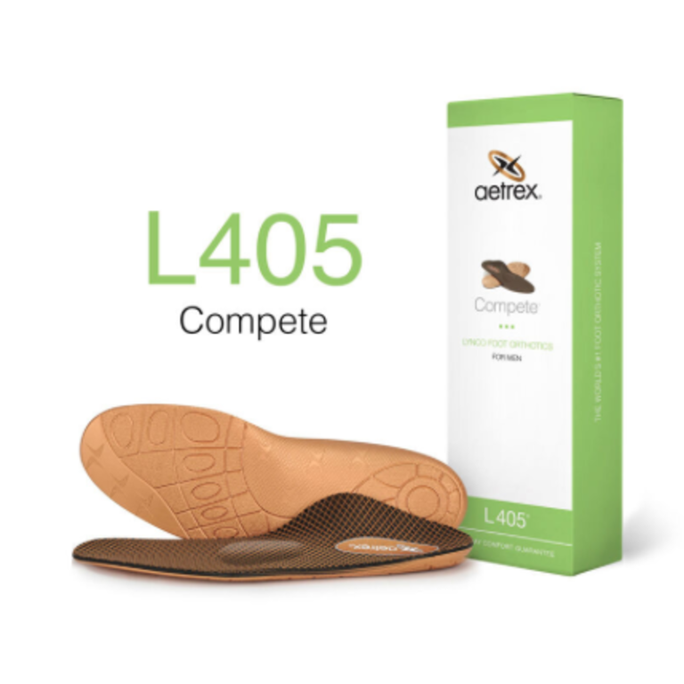 Aetrex Lynco Compete Orthotics - L405 Metatarsal