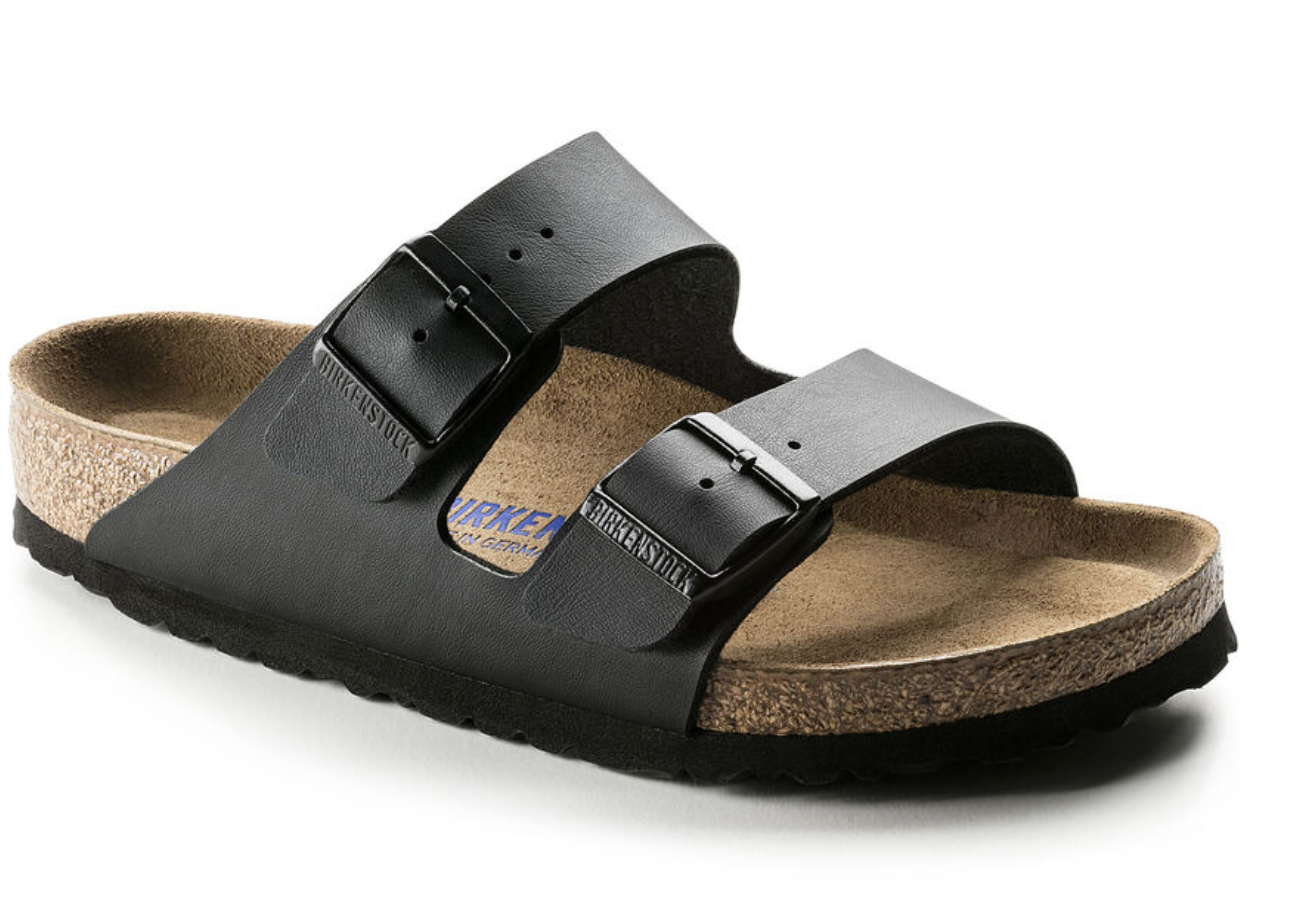 Birkenstock Men's Arizona Birko-Flor Leather Sandal