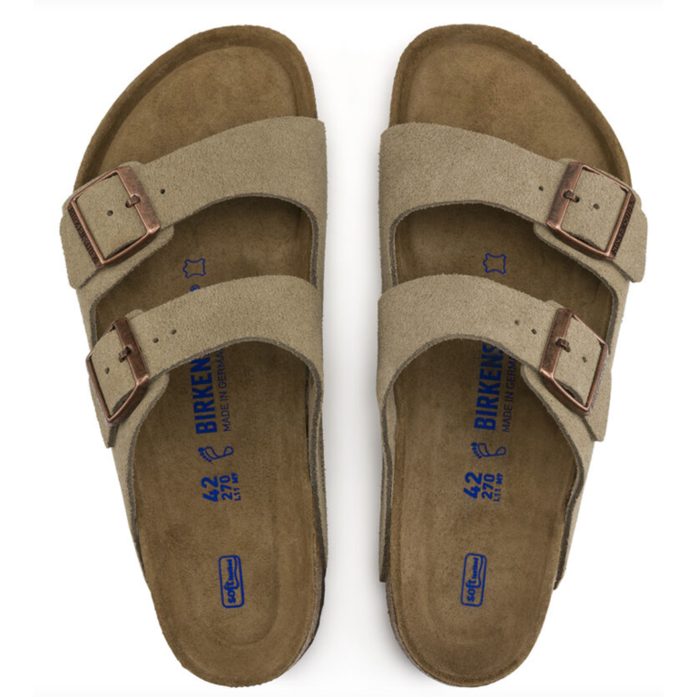 Birkenstock Arizona Soft Footbed Suede Leather