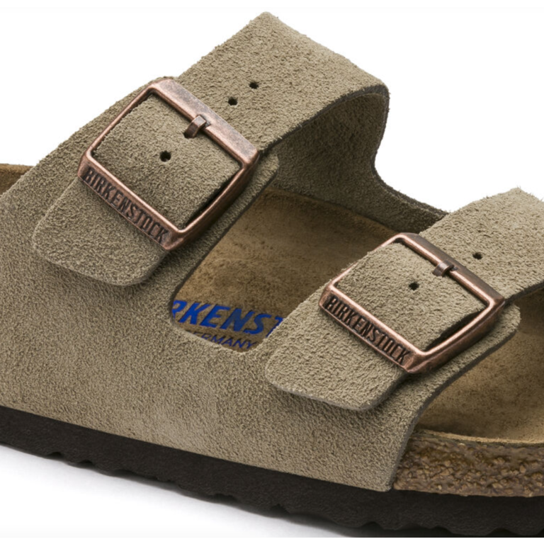 Birkenstock Arizona Soft Footbed Suede Leather