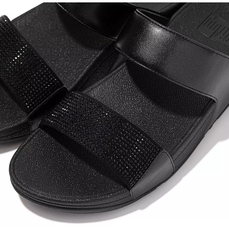FitFlop Lulu Crystal Embellished Slides