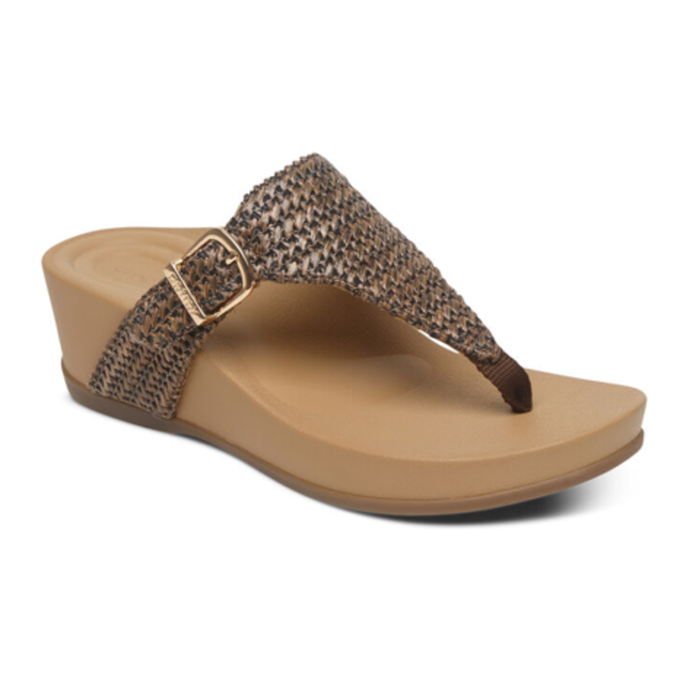 Aetrex Kate Adjustable Thong Sandal