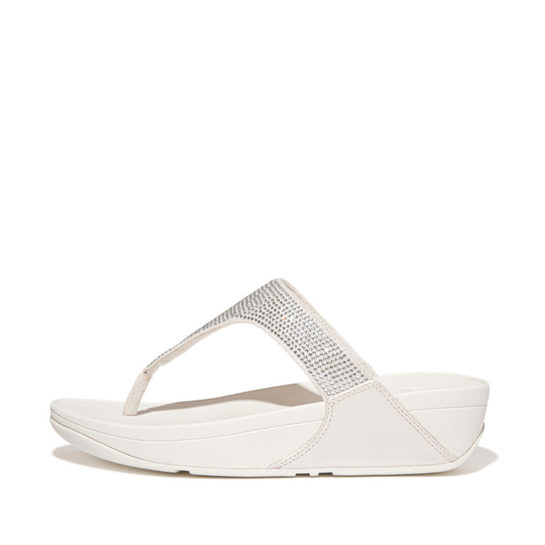 FitFlop Lulu Crystal Embellished Toe Post