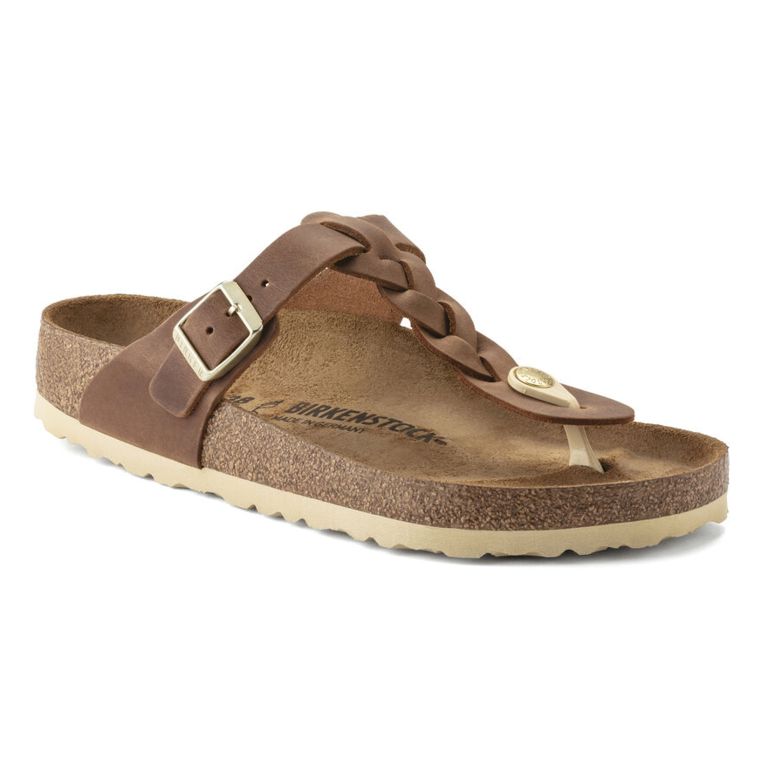 Birkenstock Gizeh Braid Oiled Leather