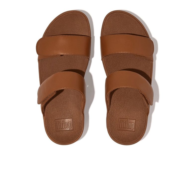 FitFlop Lulu Adjustable Leather Slides