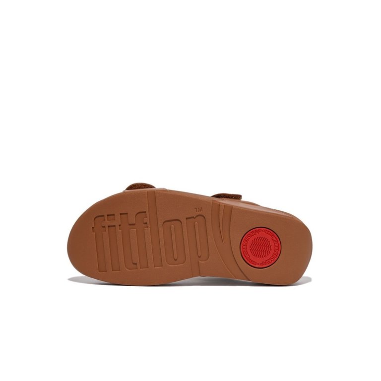 FitFlop Lulu Adjustable Leather Slides