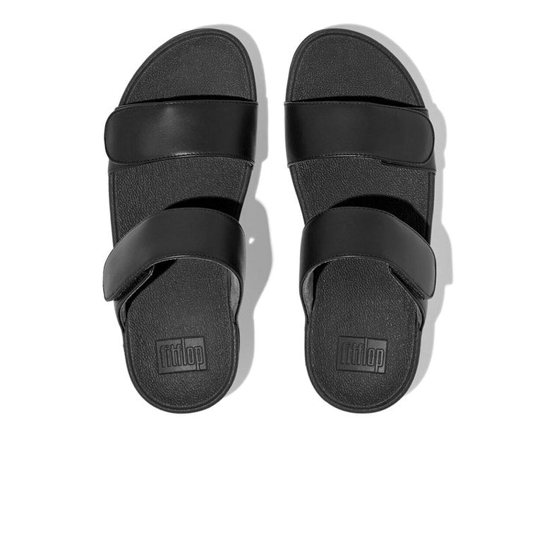 FitFlop Lulu Adjustable Leather Slides