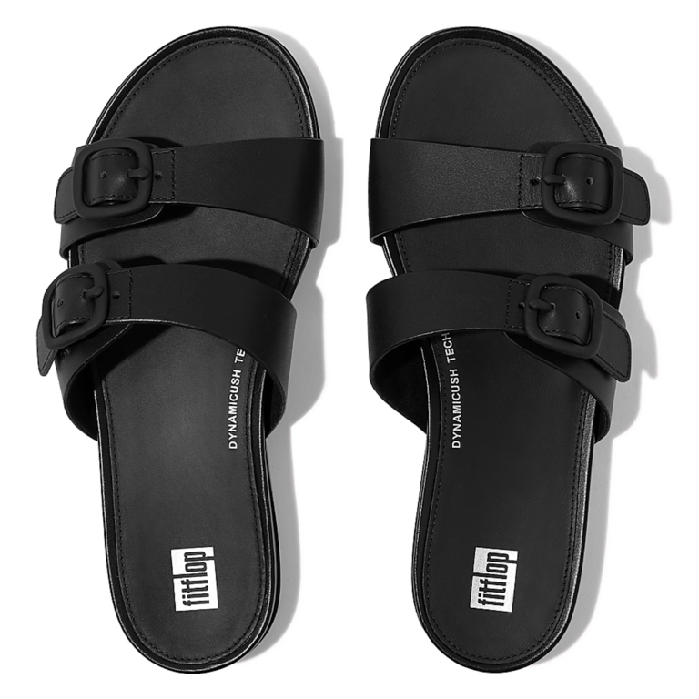 FitFlop Gracie Rubber-Buckle Slides