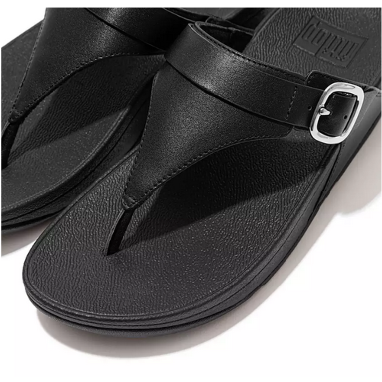 FitFlop Lulu Adjustable Leather Toe Post Sandals