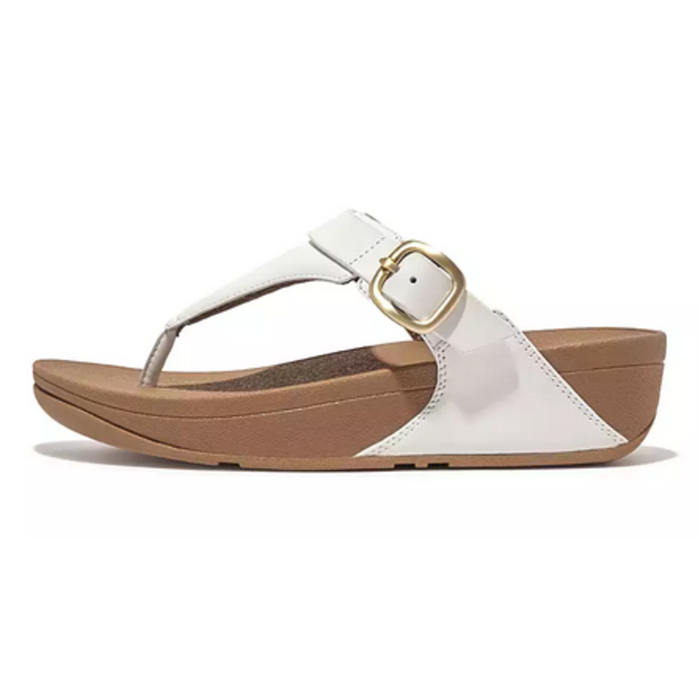 FitFlop Lulu Adjustable Leather Toe Post Sandals