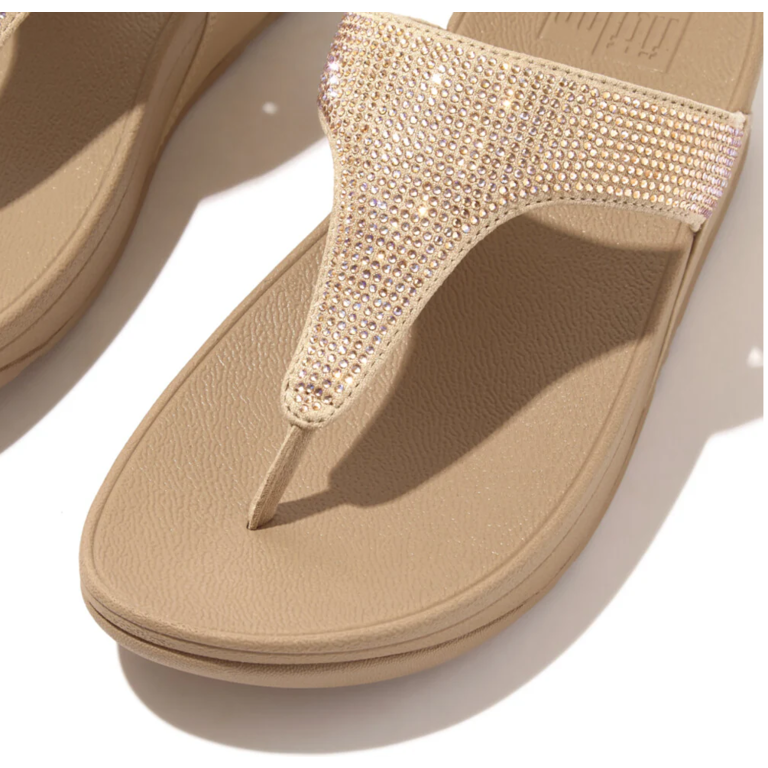 FitFlop Lulu Crystal Embellished Toe Post