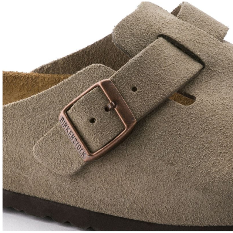 Birkenstock Boston Suede Soft Footbed