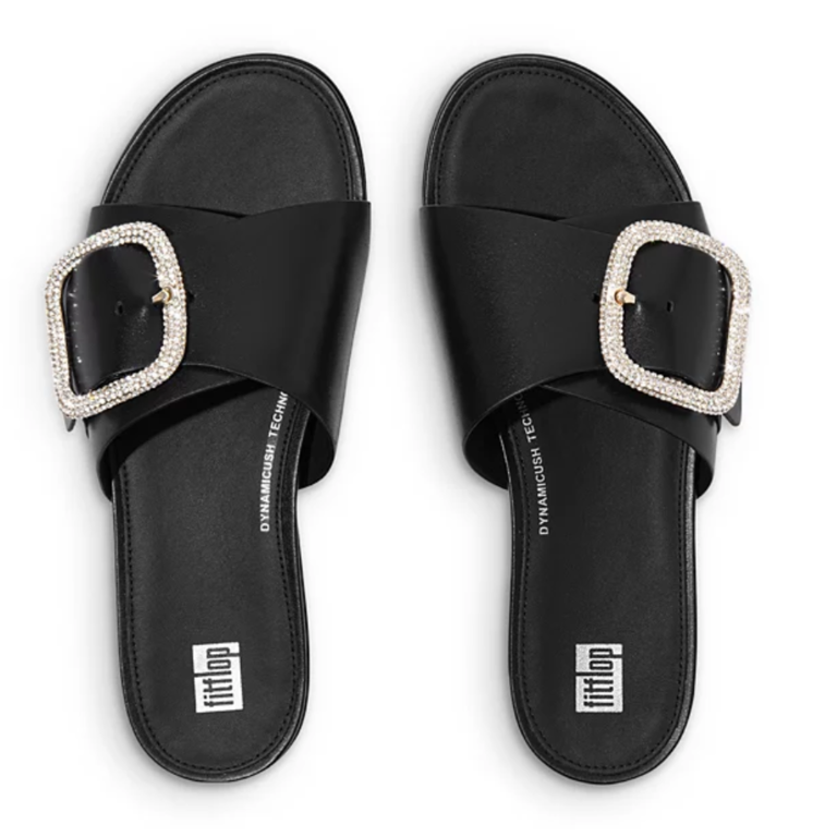 FitFlop Gracie Maxi-Buckle Slides