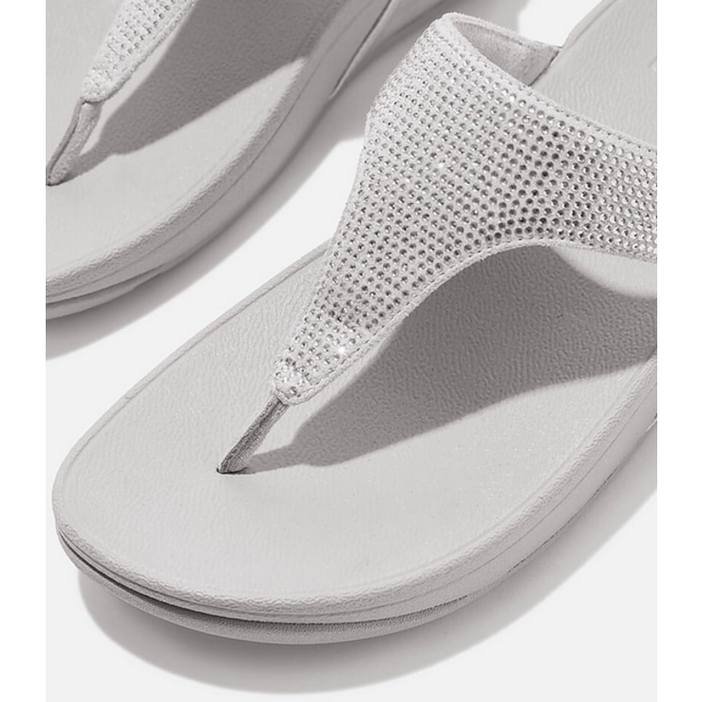 FitFlop Lulu Crystal Embellished Toe Post