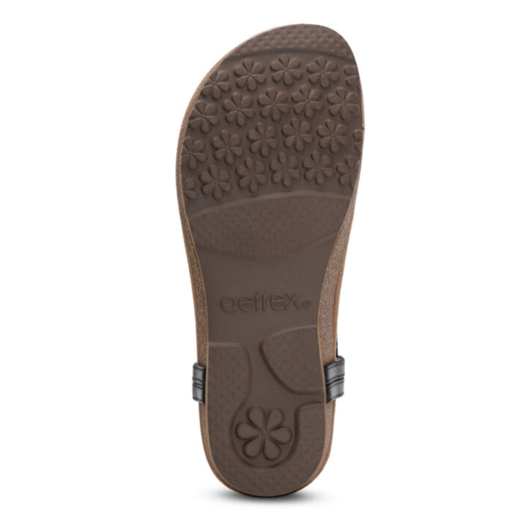 Aetrex Evelyn Adjustable Strap Sandal
