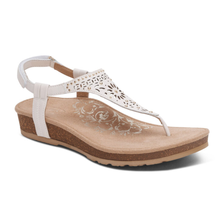 Aetrex Evelyn Adjustable Strap Sandal